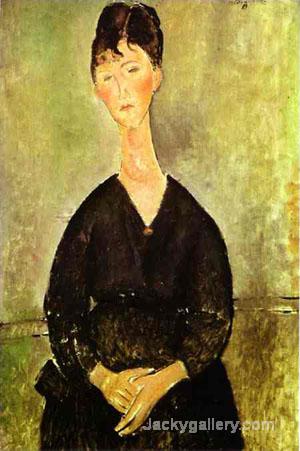 Cafe Singer by Amedeo Modigliani paintings reproduction